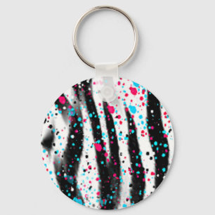 Zebra Key Ring