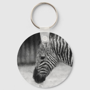Zebra Key Ring