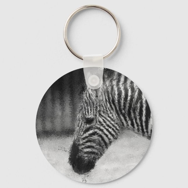 Zebra Key Ring (Front)