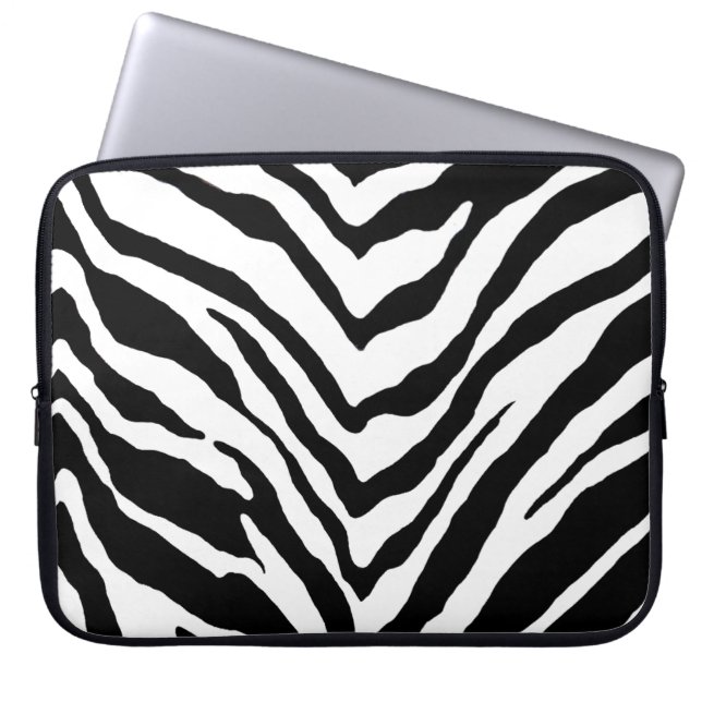 Zebra Laptop Sleeve (Front)