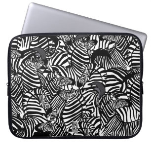 Zebra Laptop Sleeve Case