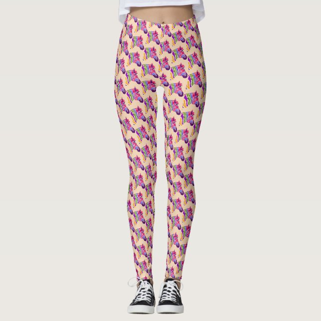Zebra Leggings (Front)