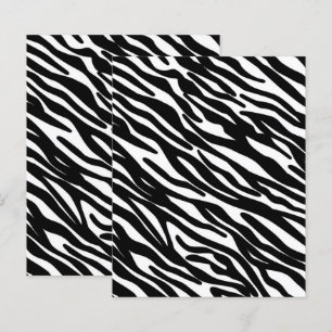 Zebra Lines Print, African Safari Zebra Skin