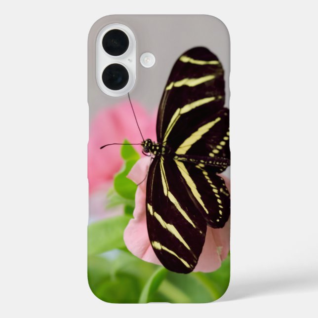 Zebra Longwing Butterfly Case-Mate iPhone Case (Back)