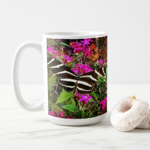 Zebra Longwing Butterfly Coffee Mug