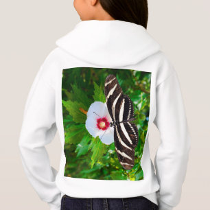 Zebra longwing butterfly on a Hibiscus Red T-Shirt