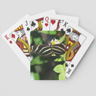 Zebra Longwing Butterfly Playing Cards