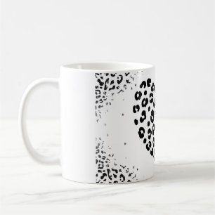 Zebra love greeting card coffee mug