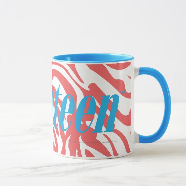 Zebra LtPink Mug (Right)
