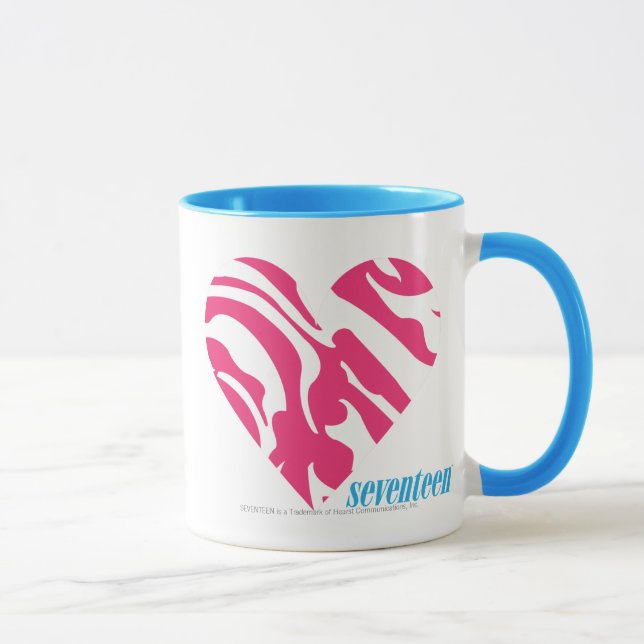 Zebra Magenta 2 Mug (Right)