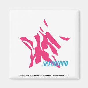 Zebra Magenta 4 Magnet