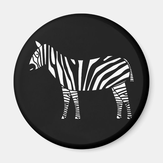 Zebra Magnet (Front)