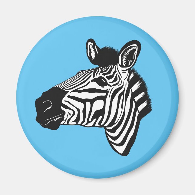 Zebra Magnet (Front)