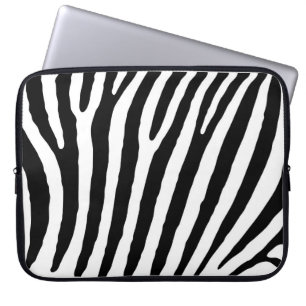 Zebra-markings Laptop Sleeve