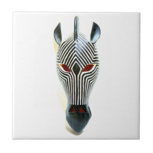 zebra mask tile