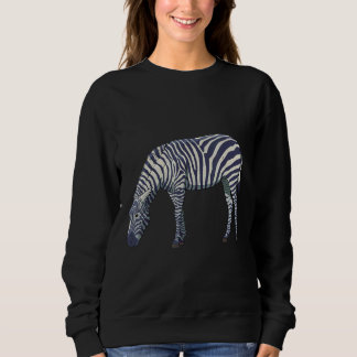 Zebra Men's Animal Motif Women's Animals Z Sweatshirt
