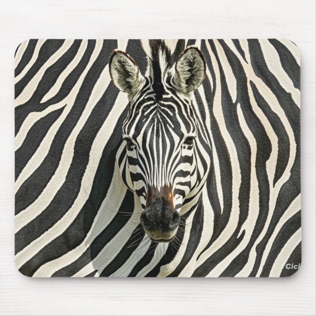 Zebra Mouse Mat (Front)