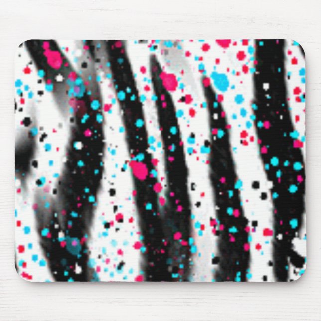 Zebra Mouse Pad (Front)