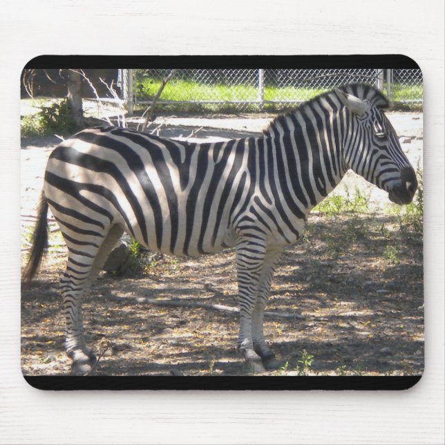 Zebra Mouse Pad (Front)