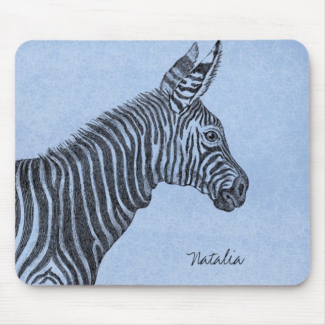 Zebra Mouse Pad (Front)