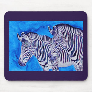 Zebra Mousepad - "Seeing Double"