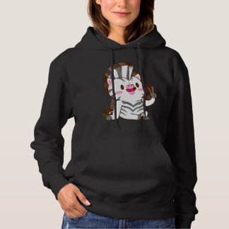 Zebra Multilayer Peace Relaxed Cute Aesthetic Hoodie