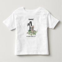 *~* Zebra ONE First Birthday Jungle Baby Girl