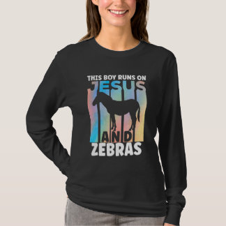 Zebra Outfit for Zebra Lovers for Boys T-Shirt