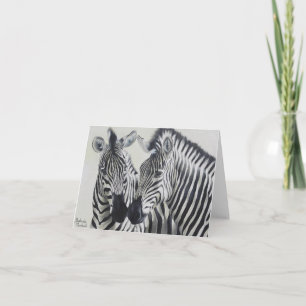 Zebra Pair Notecard
