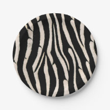 Zebra: Paper Plate