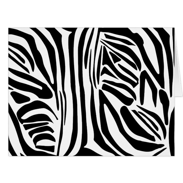 Zebra pattern (Front Horizontal)