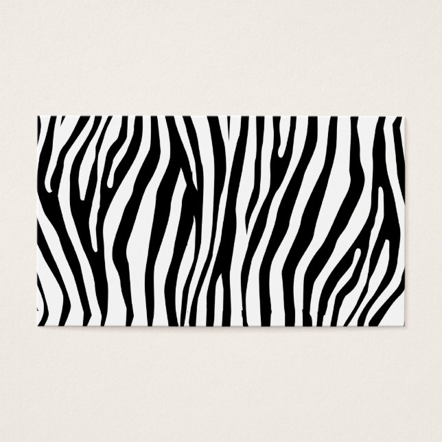 Zebra Pattern (Front)