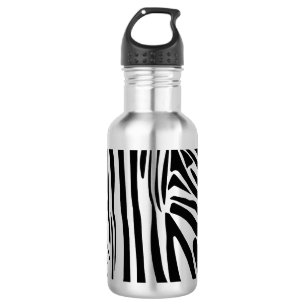 Zebra pattern 532 ml water bottle