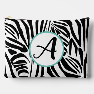 Zebra Pattern Accessory Pouch
