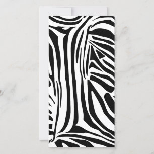 Zebra pattern announcement