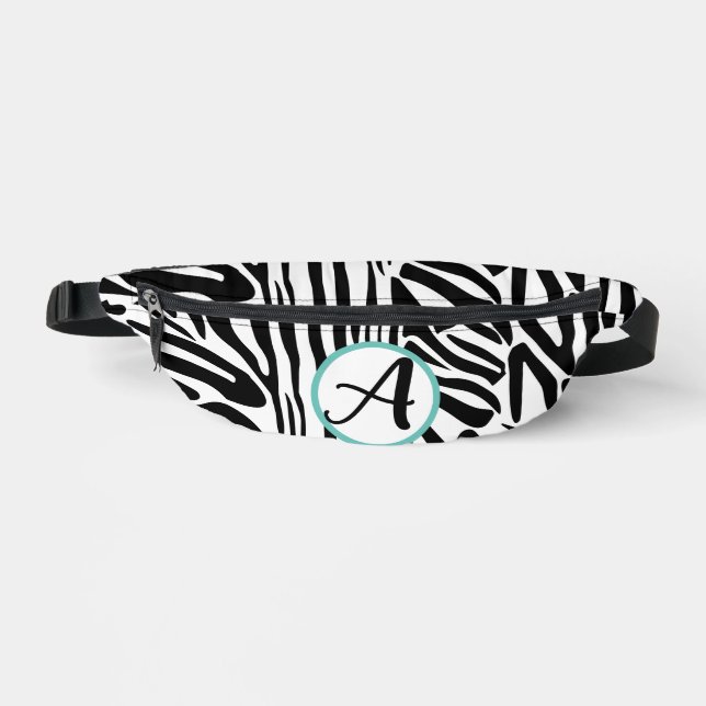 Zebra Pattern Bum Bags (Front)