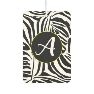 Zebra Pattern Car Air Freshener