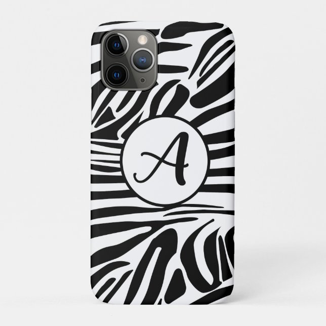 Zebra Pattern Case-Mate iPhone Case (Back)