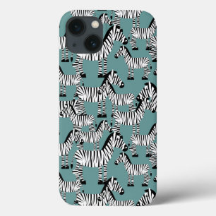 Zebra Pattern iPhone 13 Case