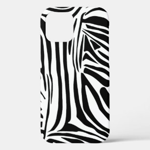 Zebra pattern iPhone 12 pro case