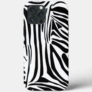 Zebra pattern iPhone 13 pro max case