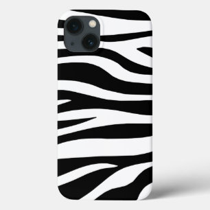 Zebra pattern iPhone 13 case