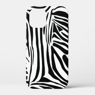 Zebra pattern iPhone 12 mini case