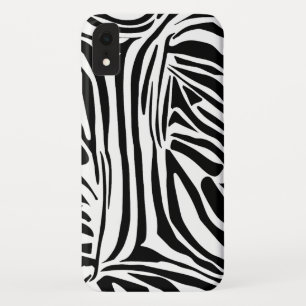 Zebra pattern iPhone XR case