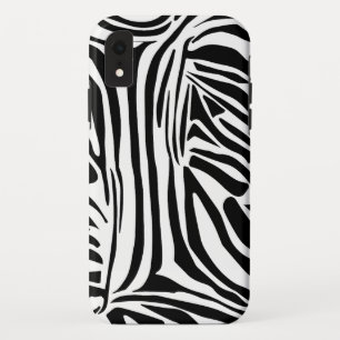 Zebra pattern iPhone XR case