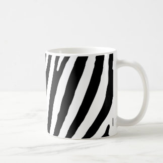 Zebra pattern coffee mug