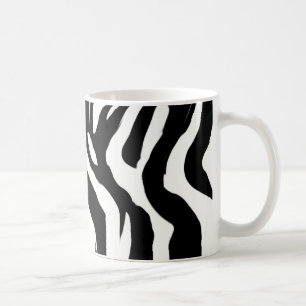 zebra-pattern coffee mug