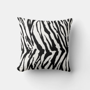 Zebra pattern cushion