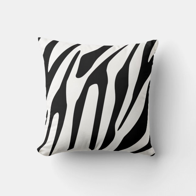 Zebra Pattern Cushion (Front)
