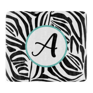 Zebra Pattern Cutting Board